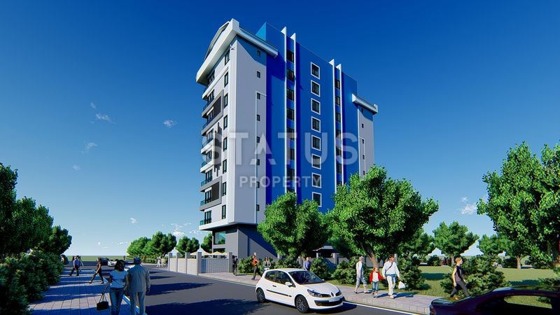 Apartments 1+1 and 2+1 in a complex at the excavation stage in Mahmutlar. фото 14